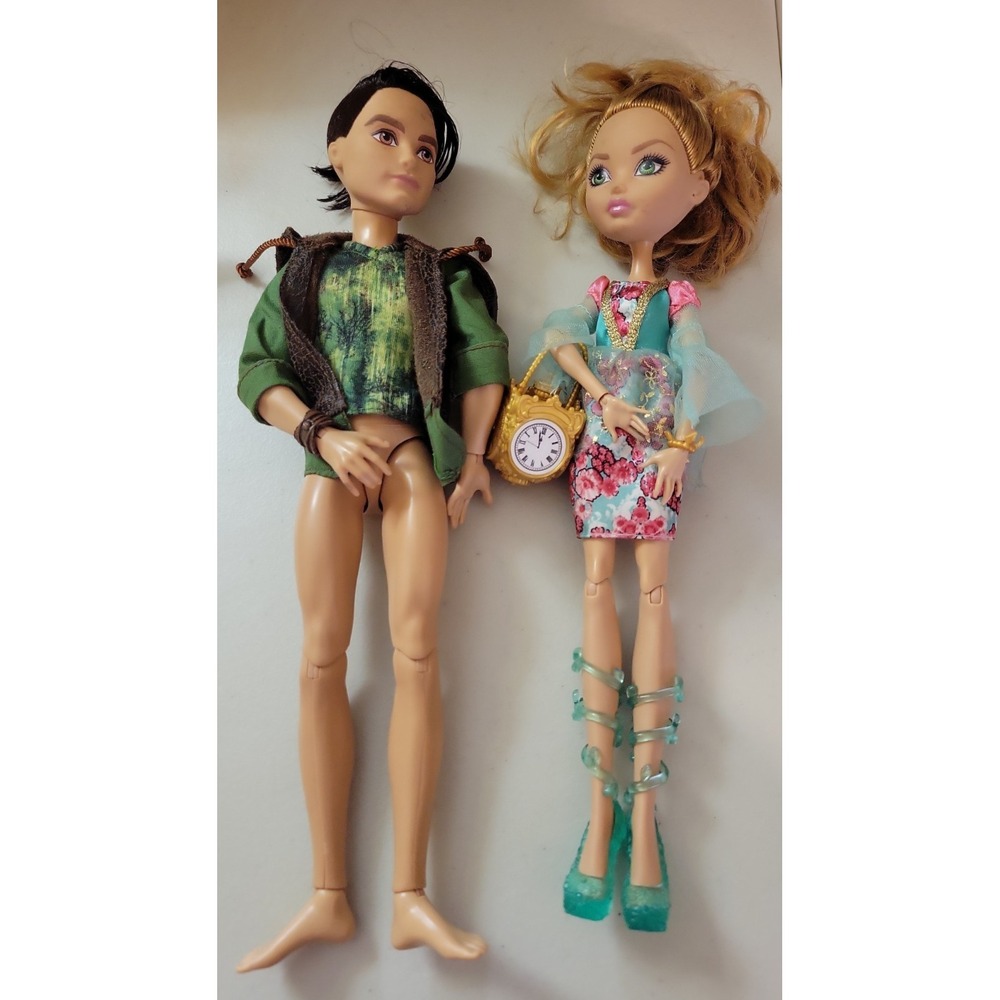 Ever After High Ashlynn Ella & Hunter Huntsman First Chaper Doll lot